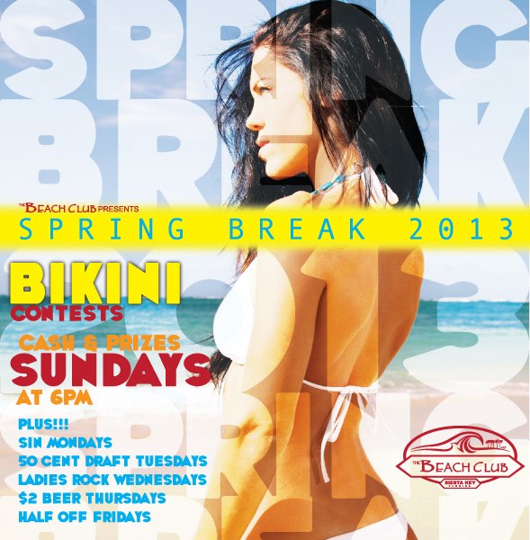 Sarasota Nightlife Spring Break 2013 Beach Club