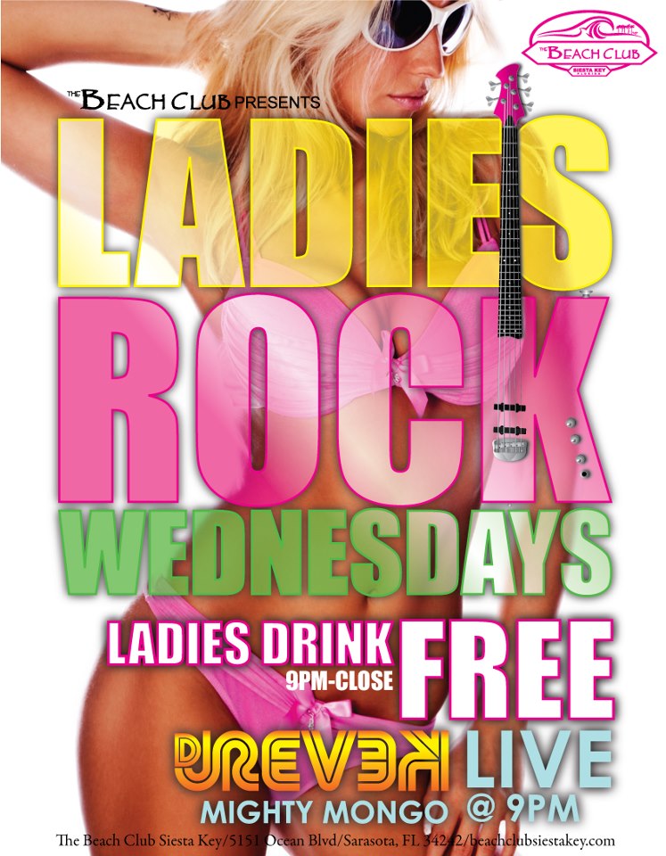 Sarasota Nightlife Ladies Night Beach Club