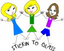 Stickin To Glass logo